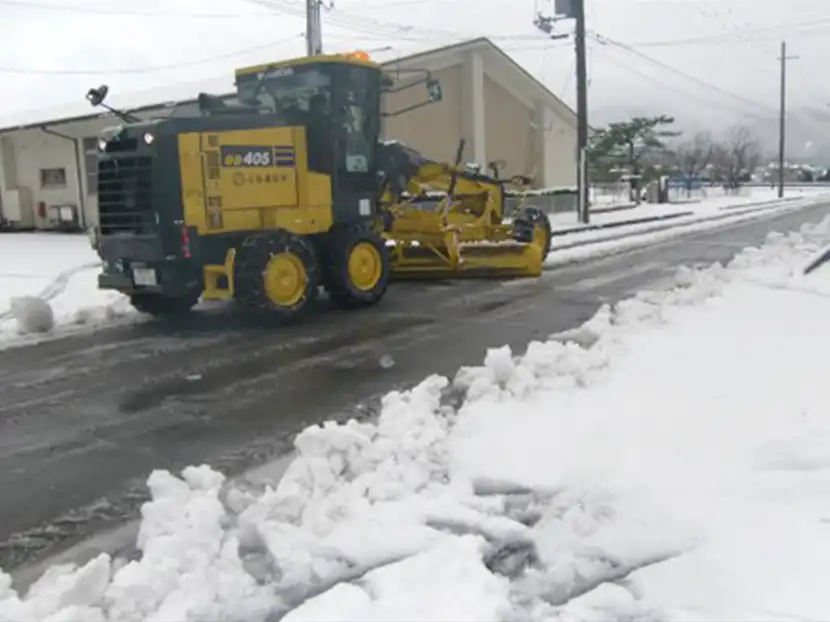 除雪作業の写真